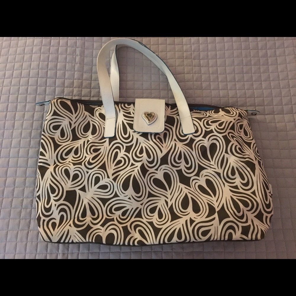 COPY - Green heart Diane Von Furstenberg Travel bag